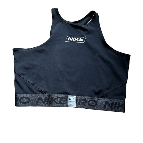 Nike Other - Nike pro black longline sports bra